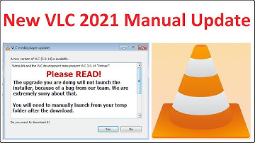 FIX VLC Videolan bug prevents upgrade to latest version May 11th 2021