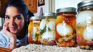 Canning pickled eggs/ Product review ForJars Lids! BPA free