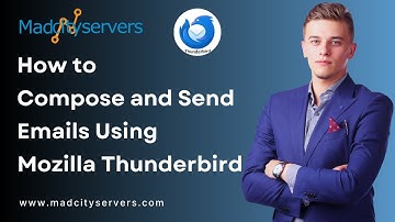 How to send email using Mozilla Thunderbird   Madcityservers
