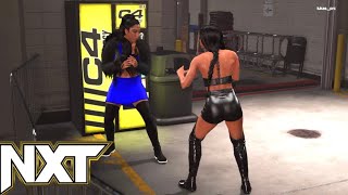 Wwe 2K23 Nxt Cora Jade Faces Indi Hartwell In Backstage