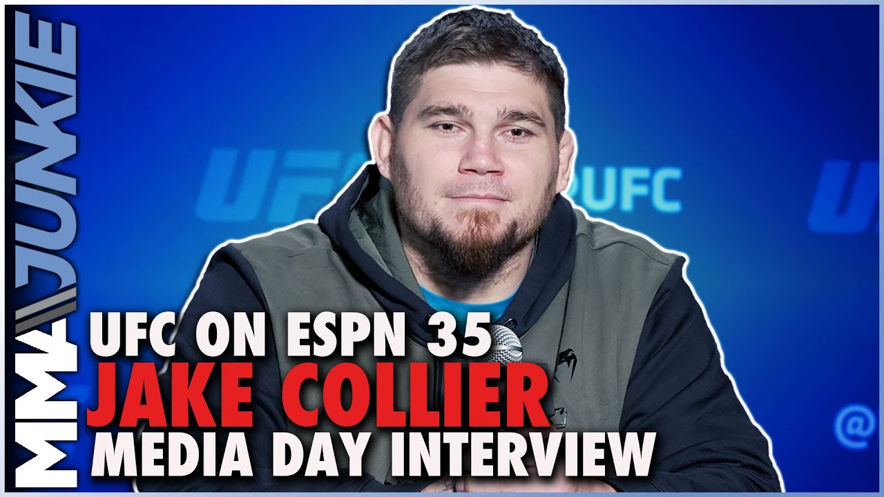 Jake Collier Going For The Kill If Andrei Arlovski Gets Lazy Ufc 
