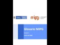 Glosario_MIPG Version 5 (Junio de 2020)