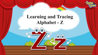 Writing Alphabet Letters For Children | Writing Alphabet Z for Kids | Roving Genius