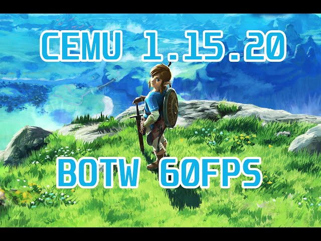 Cemu 1.15.2 runs Zelda: Breath of the Wild at 4K 60-100FPS