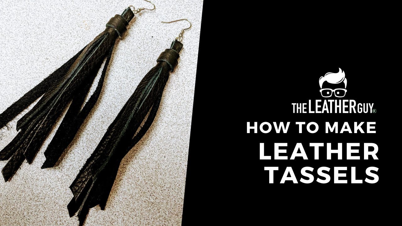 Black And Mixed Tassels For Jewelry Making Leather Tassel - Temu