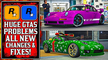 GTA Online Has MAJOR ISSUES.. The New GTA Online UPDATE! Huge Fixes REVEALED! (New GTA5 Update)