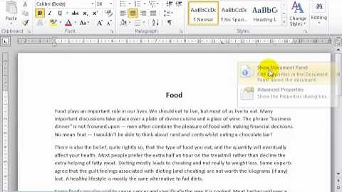 File properties (Windows 7)