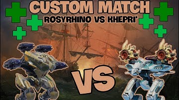 1v1 Custom Match | Carrier | War Robots