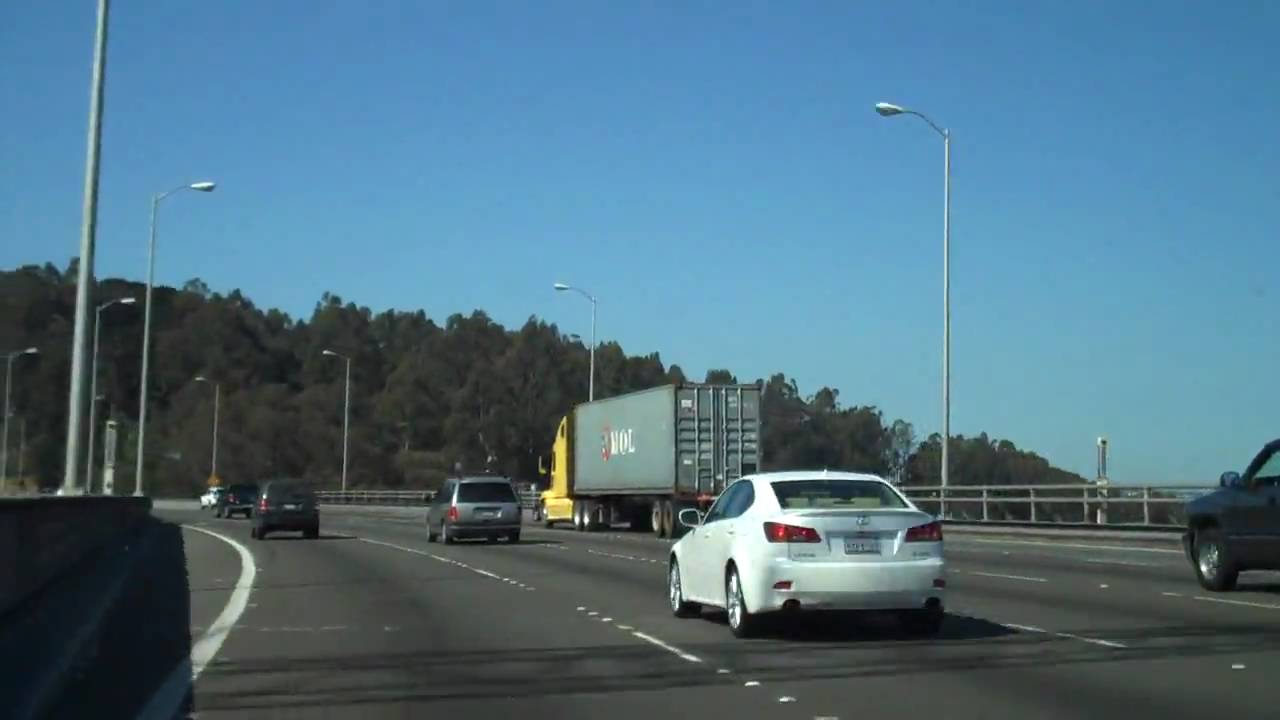 Last Trip Over the Top of the Bay Bridge Before Labor Day Closure 2009