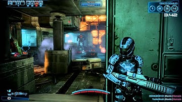 Mass Effect 3 PC Demo Co-op Gold Challenge part1 (Commentary with ME2 Music)