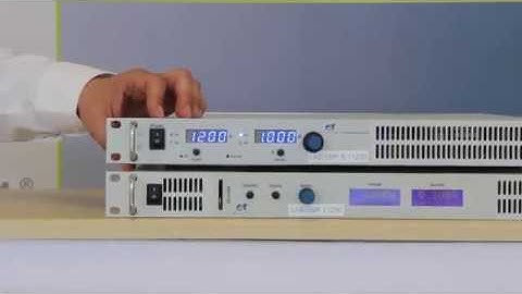 ET System electronic - DC sources with low output power and high output voltage