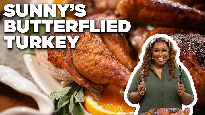 Sunny Anderson's Butterflied Roast Turkey with Eas...