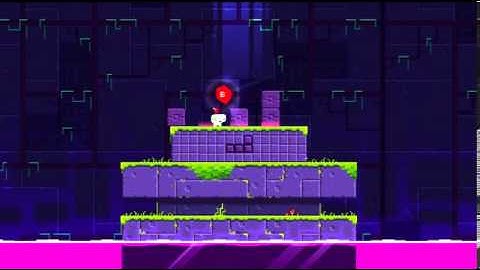Fez - Four tetromino blocks Anti-Cube guide