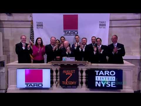 Taro Pharmaceuticals Visits the NYSE