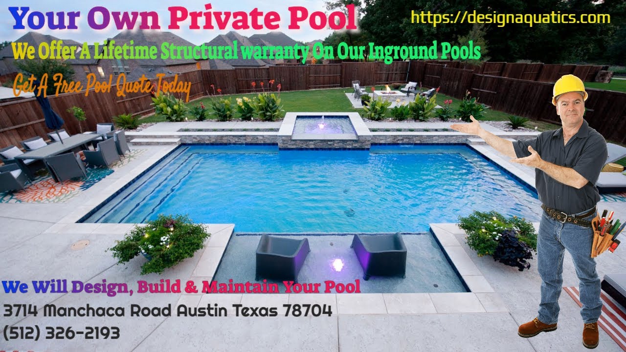 Austin Pool Contractors - New Swimming Pool Construction Austin, TX