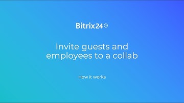 Invite guests and employees to a collab