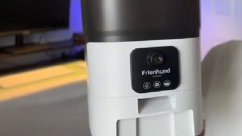 Frienhund Smart Camera Automatic Cat Feeder, 5G Automatic Dog Feeder with Two Way Audio Review