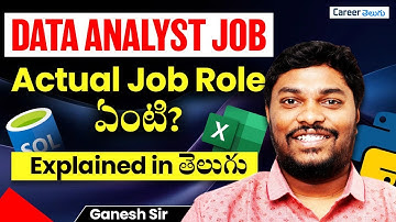 What Does a Data Analyst Really Do? | Roles & Responsibilities of a Data Analyst Explained in Telugu