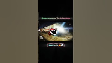 Sampoorna Kranti Express Vs Tejas Rajdhani Express 🔥 #shortsfeed #railway #train #shorts #trending