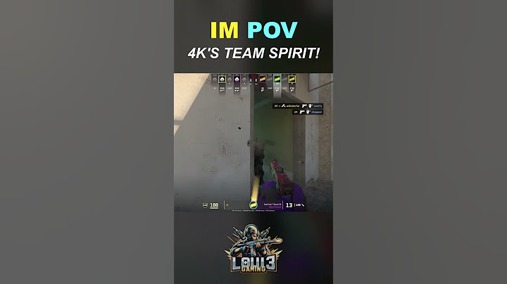 iM 4K Pistol Vs Team Spirit! #shorts