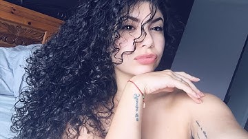 SUMMER CURLY HAIR ROUTINE