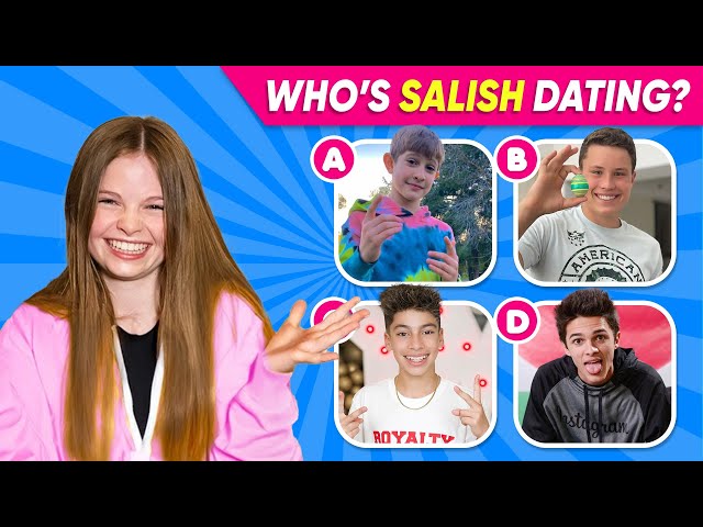 Salish Matter Quiz ! How well do you know Salish Matter ? #guess #song #youtuber #funquiz class=