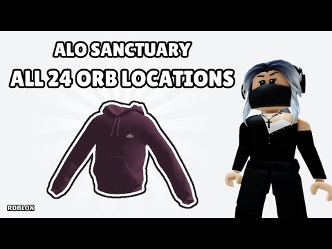 All 24 Orb Locations in Alo Sanctuary | How To Get The Alo Accolade Hoodie (Wild Berry) | Roblox
