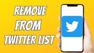 How to Remove Yourself from a Twitter list