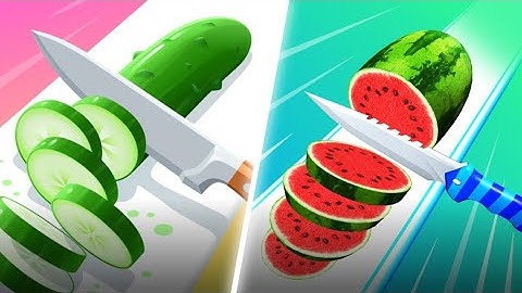 Perfect Slices Live Now 🍎🔪 Gameplay 253 #live​ #shortslive​