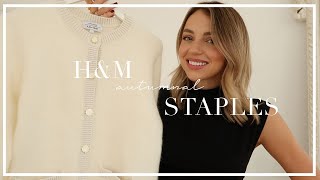 H&M Autumn Staple Haul