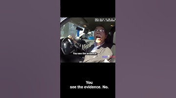 Officer uses too much force when a driver refuses a ticket #bodycam #cops