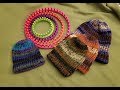 Loom Knitting a Brimmed Hat - Full Tutorial!