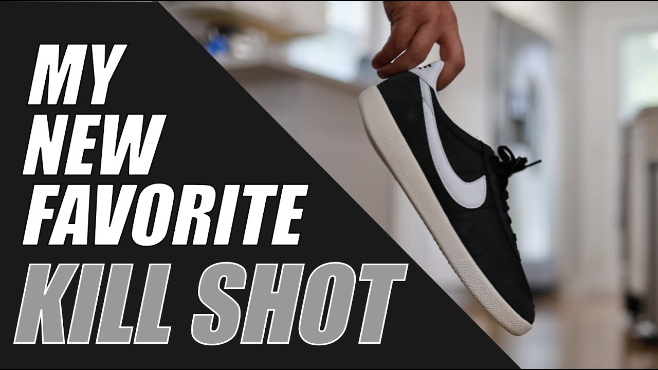 nike killshot off noir