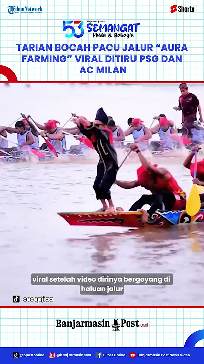 Fenomena Tari Bocah Pacu Jalur! Aura Farming Viral, PSG & Milan Ikut Tren!