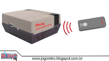 Raspberry Pi - Piboxy NES Case 2.0 com Mini FAN e Controle Remoto