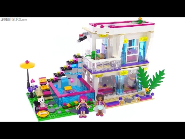 LEGO Friends Livi's Pop Star House review! 41135 - YouTube