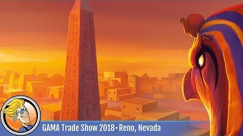 Imhotep: A New Dynasty — game preview at the 2018 GAMA Trade Show