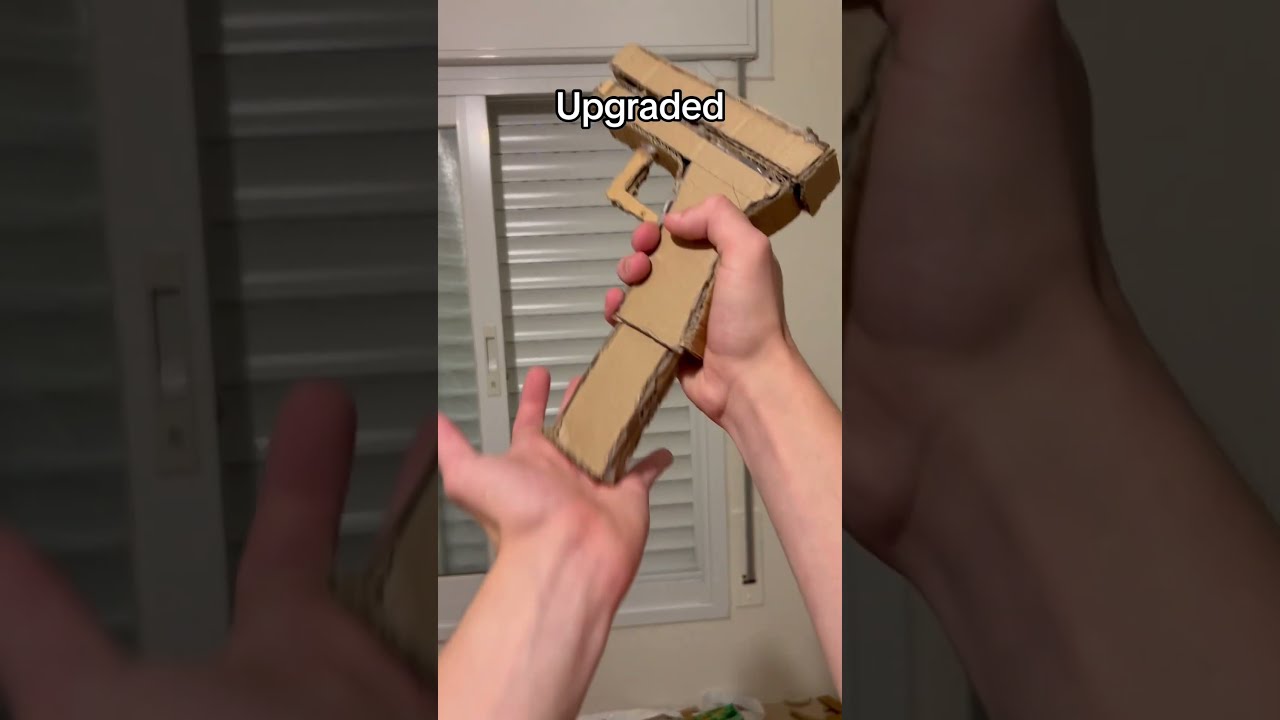 Cardboard Guns Evolution Airsoft Cardboardcraft Gun Fakegun Cardboardcreations