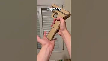 Cardboard Guns Evolution Airsoft Cardboard Cardboardcraft Gun Fakegun Cardboardcreations 