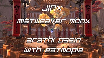 Mistweaver Monk - Arathi Basin with Eatmopie! [5.3]