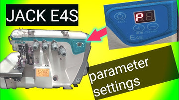 Jack E4s parameter settings