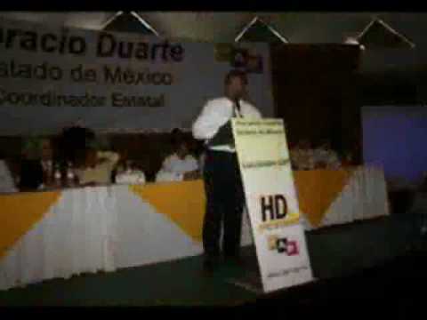 Horacio Duarte Coordinador del GAP en el Estado de...