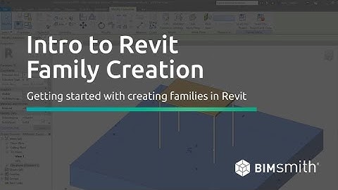 Revit Family Creation 101 - Intro to Creating Revit Families