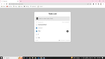 ToDo List | Coding Ninja Skill Test
