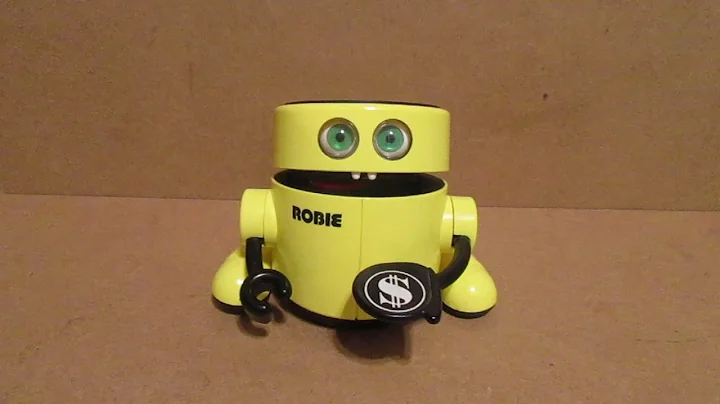 Vintage Radio Shack "ROBIE" Robotic Banker