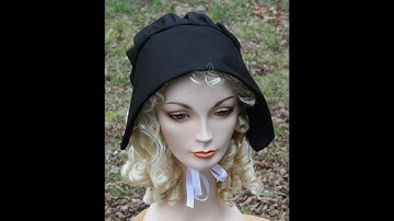 Puritan Bonnet old letter from Head 2 Toe Theatrical