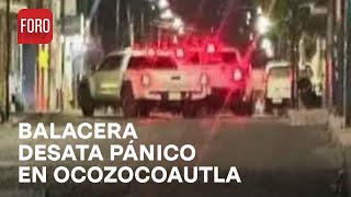 Balacera desata pánico entre habitantes de Ocozocoautla, en Chiapas - Las Noticias