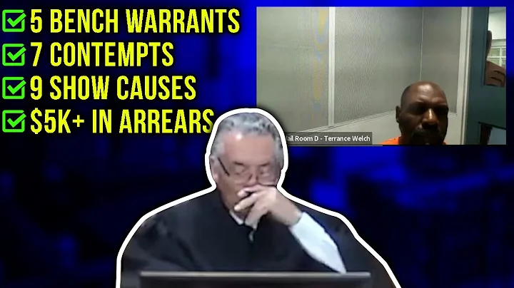 Judge Throws Deadbeat Dad in JAIL for Unpaid Child Support