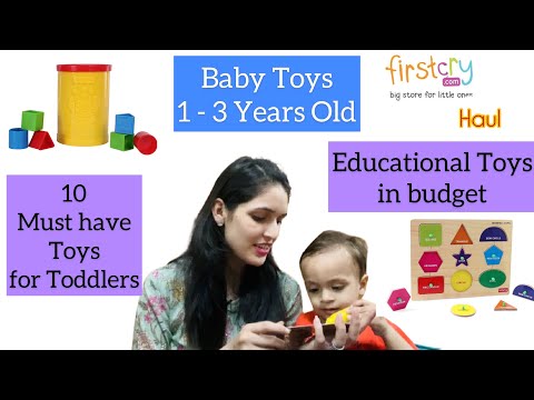 वीडियो: 1 से 3 साल के बच्चों के साथ खेल