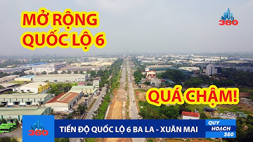 Mở Rộng Quốc Lộ 6 Ba La – Xuân Mai “Đắp Chiếu” Vì Vướng Mặt Bằng!